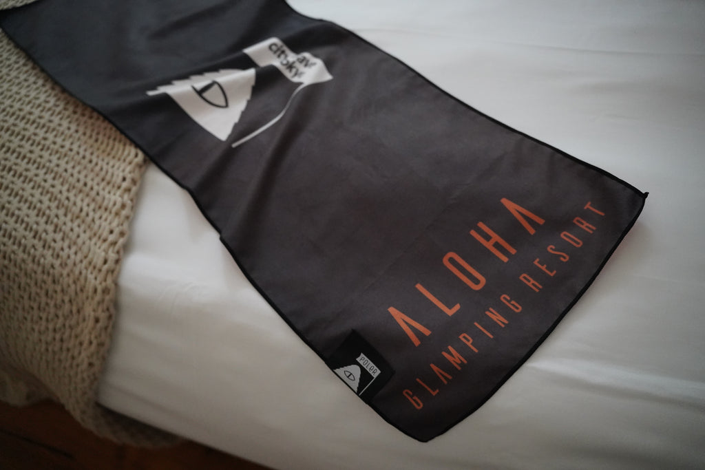 POLER x ALOHA GLAMPING RESORT x citywaveTokyo  コラボタオル M