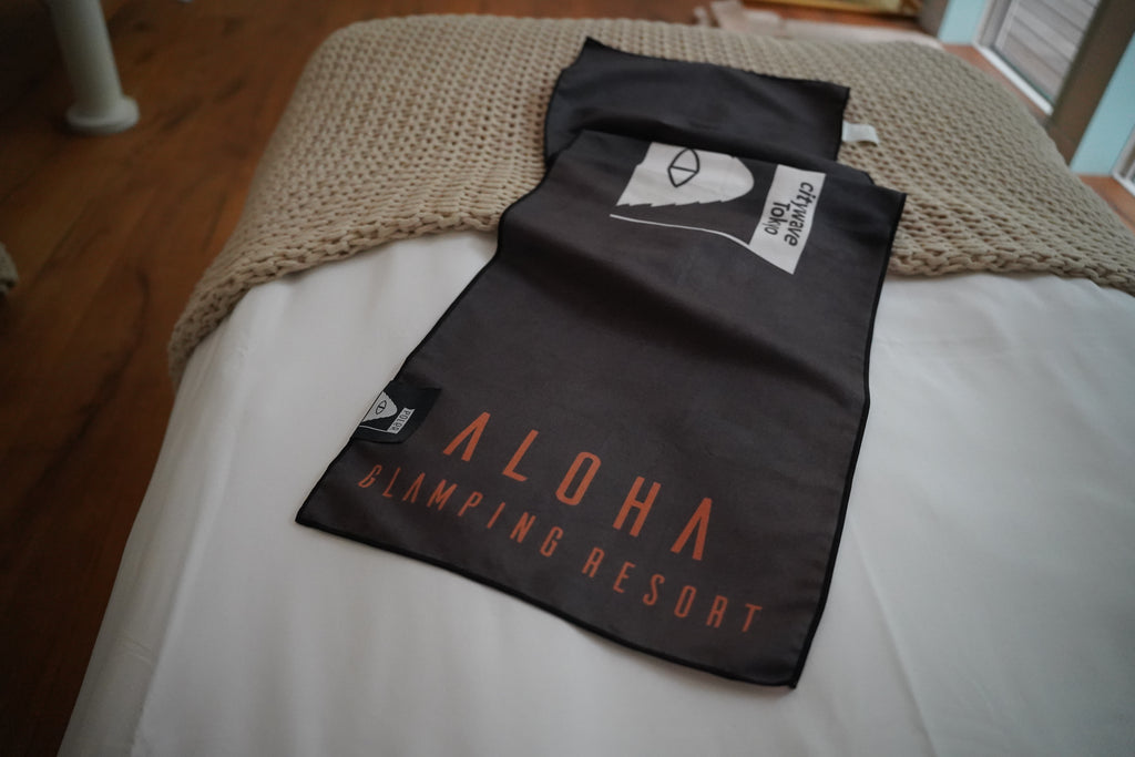 POLER x ALOHA GLAMPING RESORT x citywaveTokyo  コラボタオル M