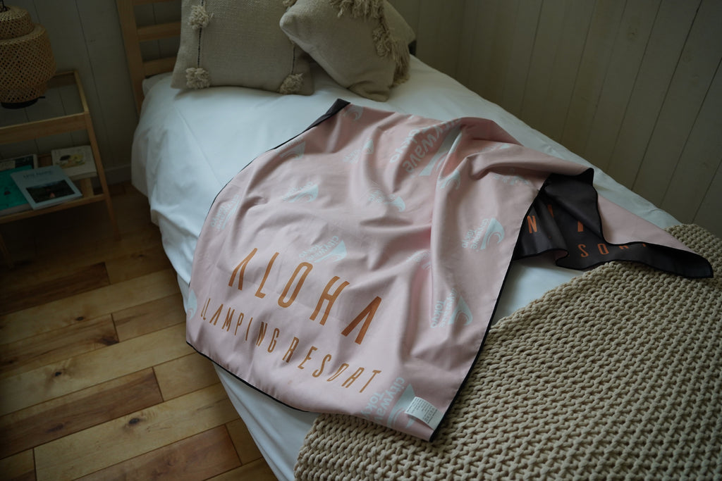 POLER x ALOHA GLAMPING RESORT x citywaveTokyo  コラボタオル L