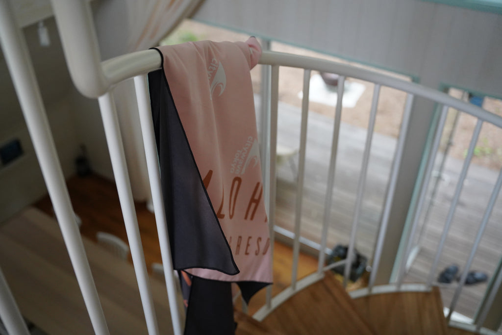 POLER x ALOHA GLAMPING RESORT x citywaveTokyo  コラボタオル M